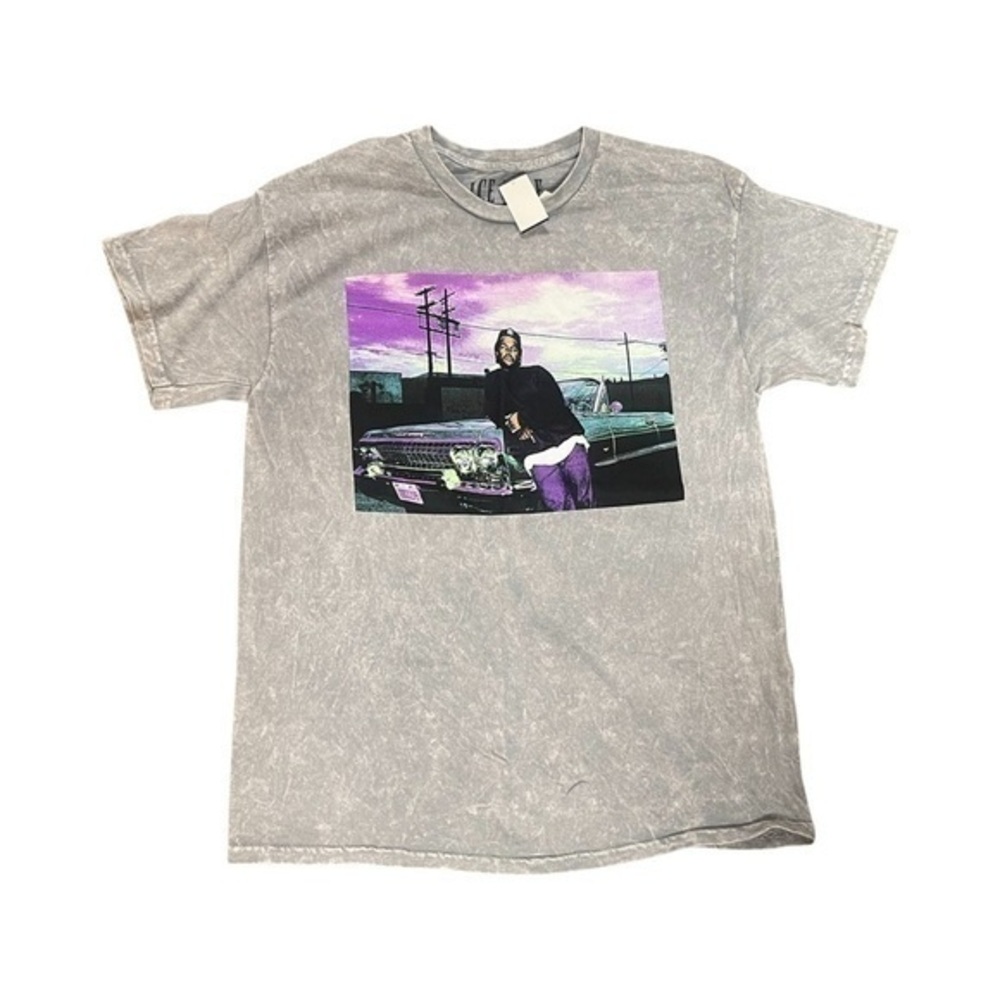 NWT-cream ICE CUBE GRAPHIC T-SHIRT